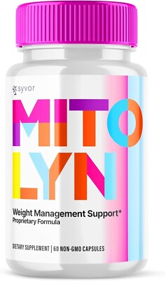 Mitolyn 60 Capsules Weight Management Support Bacopa Monnieri Mito Lyn Cinnamon