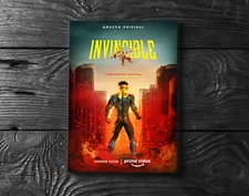Invincible Animated Series Movie Poster Print - No Frame