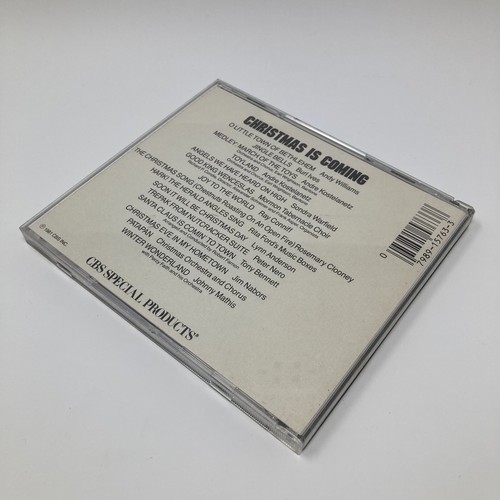 Christmas is Coming 1981 CBS Music CD- Burl Ives,Ray Conniff,Clooney,Bennett,etc - Picture 6 of 6