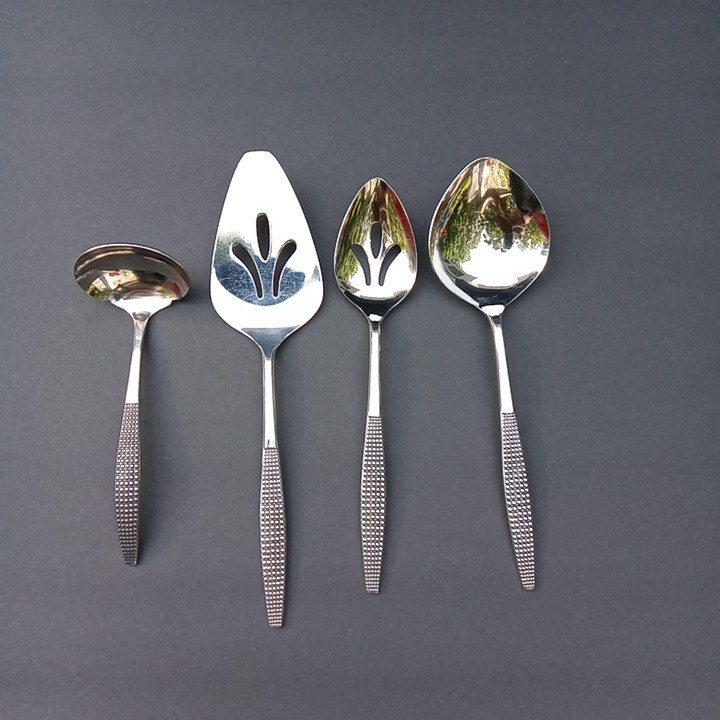 VTG Mid-Century Stanley Roberts Japan Montico Serving Utensils 4 Pc