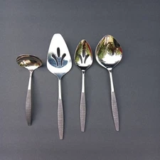 VTG Mid-Century Stanley Roberts Japan Montico Serving Utensils 4 Pc