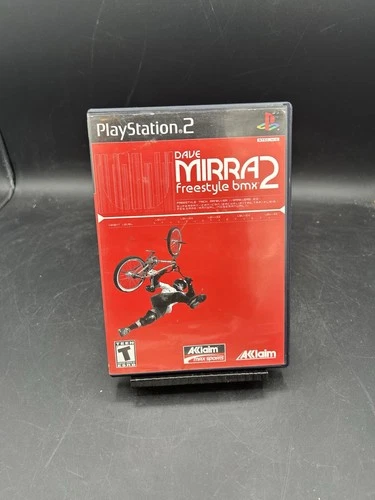 PS2 Game Dave Mirra Freestyle BMX 2 CIB Complete In Box Manual
