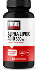 R Alpha Lipoic Acid 600Mg per Serving, 240 Veggie Capsules