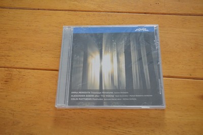 Anna Meredith Alexander Goehr Colin Matthews CD NMC Aurora Orchestra Nash Ens