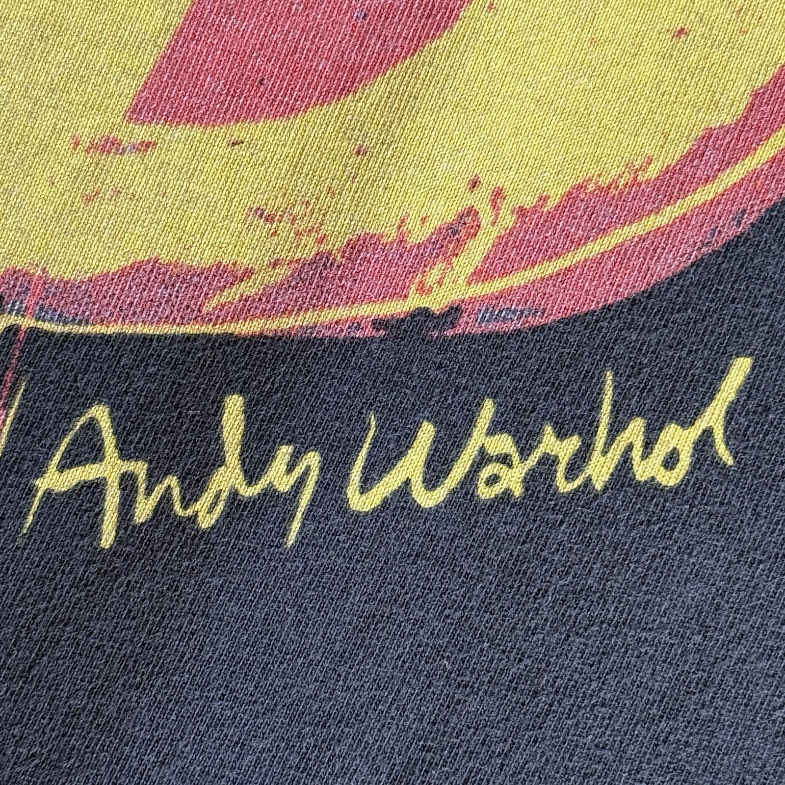 ANDY WARHOL Dollar Sign Pop Art T-Shirt. MEDIUM UT Archive UNIQLO Preowned NV image 3