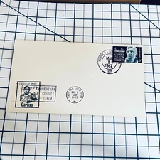 Robert Fulton 5c Stamp on First Day Cover 1967 Wildwood NJ Postmark Vintage FDC