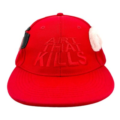 Gallery Department ATK G Patch Fitted Hat Red Pre-Owned