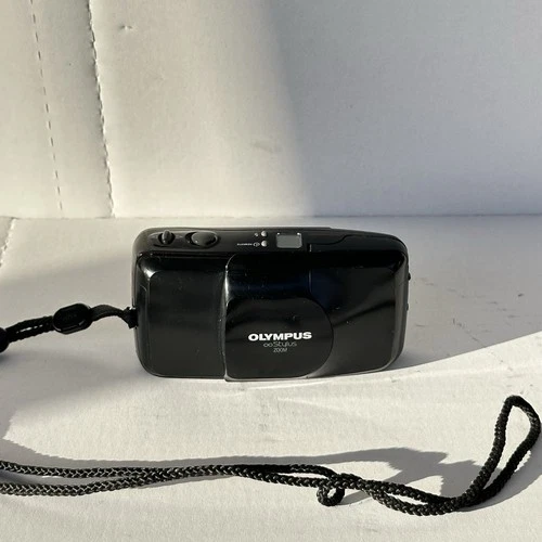 Olympus Infinity Stylus Zoom 35mm Film Camera Black w/ 35-70mm Lens