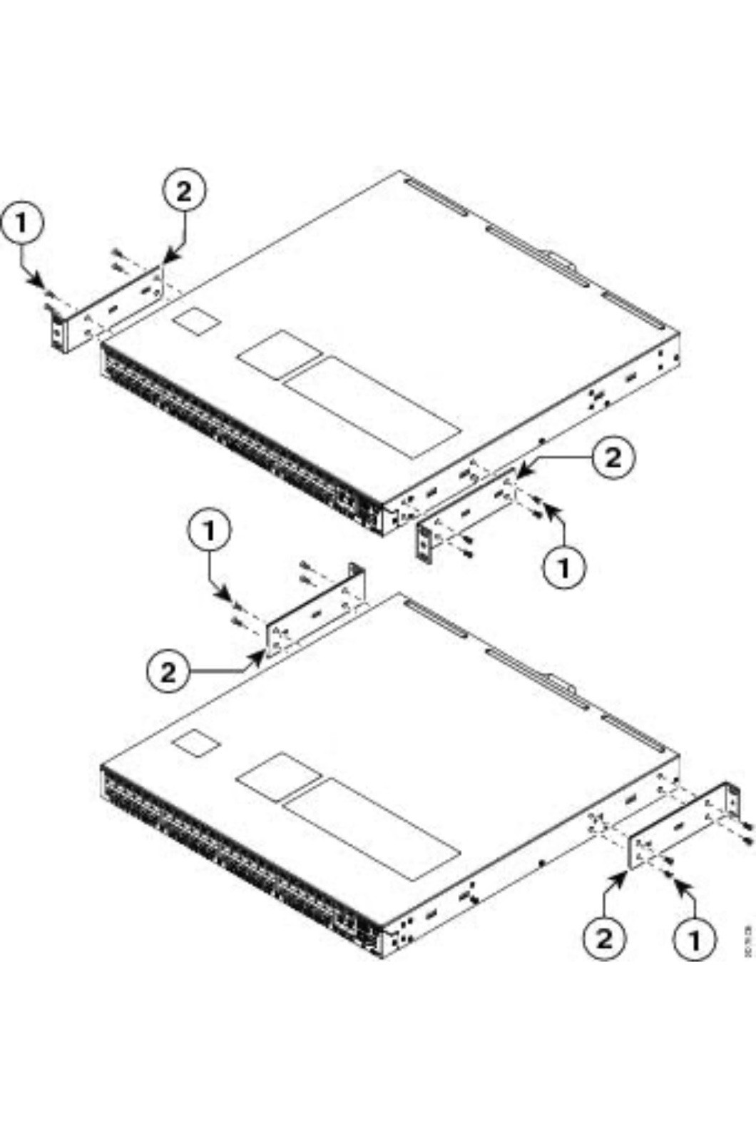 4948E/4948E-F 69-2037-XX Compatible Rack Mount Kit C4948E-ACC-KIT