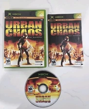 Urban Chaos: Riot Response (Microsoft Xbox, 2006) Complete w/ Manual - Tested 