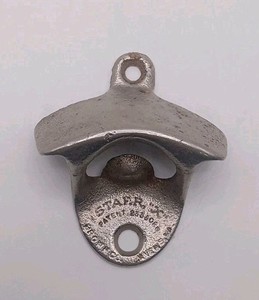 Vintage Original STARR "X" Cast Wall Mount Bottle Opener