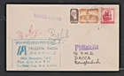 India cover 1971 Bangladesh first flight, Pilots signed, After war against Pak