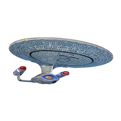 Amt New Star Trek Ncc-1701D U.S.S. Enterprise (Snap Kit) Plastikmo im Maßstab 1:2500