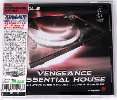 Mutekki Media Vengeance Essential House Vol.2 Sample/Sound Library/Sampling CD - Bild 1 von 4