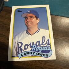 1989 Topps - Larry Owen #87 Kansas City Royals
