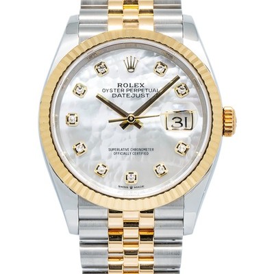 Rolex Datejust 126233 2024 complete Jubilee Factory MOP Dial Auto