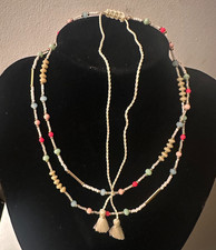 Image of Accesorize necklace, multi coloured beads