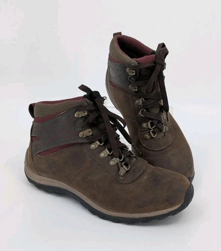 Timberland Norwood Mid stivali da trekking donna taglia 9 5 marrone impermeabili