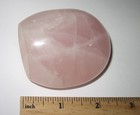 2.4" x 2" POLISHED NATURAL FREE FORM ROSE QUARTZ CRYSTAL STONE MINERAL ~ 164.6g — photo 5