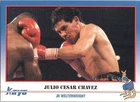 1991 Kayo Boxing Card #216 Julio Cesar Chavez Jr Welterweight