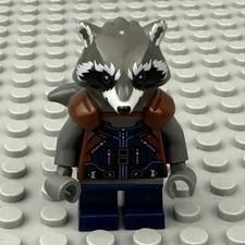 LEGO Rocket Raccoon Minifigure Guardians of the Galaxy sh0384 76079 76102