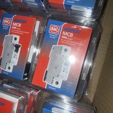 MK Sentry MCB 40A Single Pole Circuit Breaker Type B 5940S *NEW* blister packed