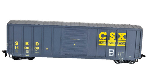 140039 Spur HO CSX SBD 50 ACF Außenpfostenbehälter gerade Farbe blau ohne Verpackung. | Condition: Used
