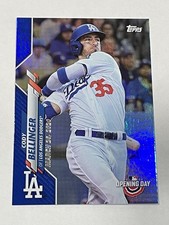 2020 Topps Opening Day Baseball Blue Foil - Cody Bellinger - Dodgers
