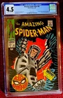 Rare “Amazing Spider-Man” #58 Marvel 3/1968 Ka-Zar, Zabu, Spid-Slay Apps CGC 4.5