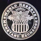World Reserve Monetary Exchange Eagle Shield Bullion-0.999 Silver 1 Oz Art Coin