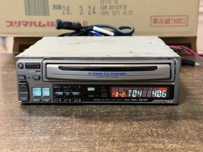 Rare Vintage Alpine 3DA 7885J 1DIN 3CD Head Unit JDM Tested Working