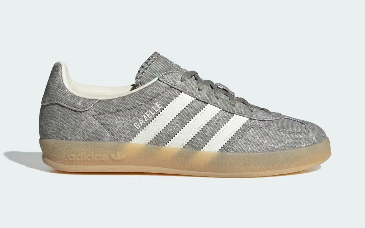 adidas gazelle silver green womens Zapatillas para Mujer ADIDAS HQ8717 GAZELLE INDOOR Azul – The Box Peru main image 0