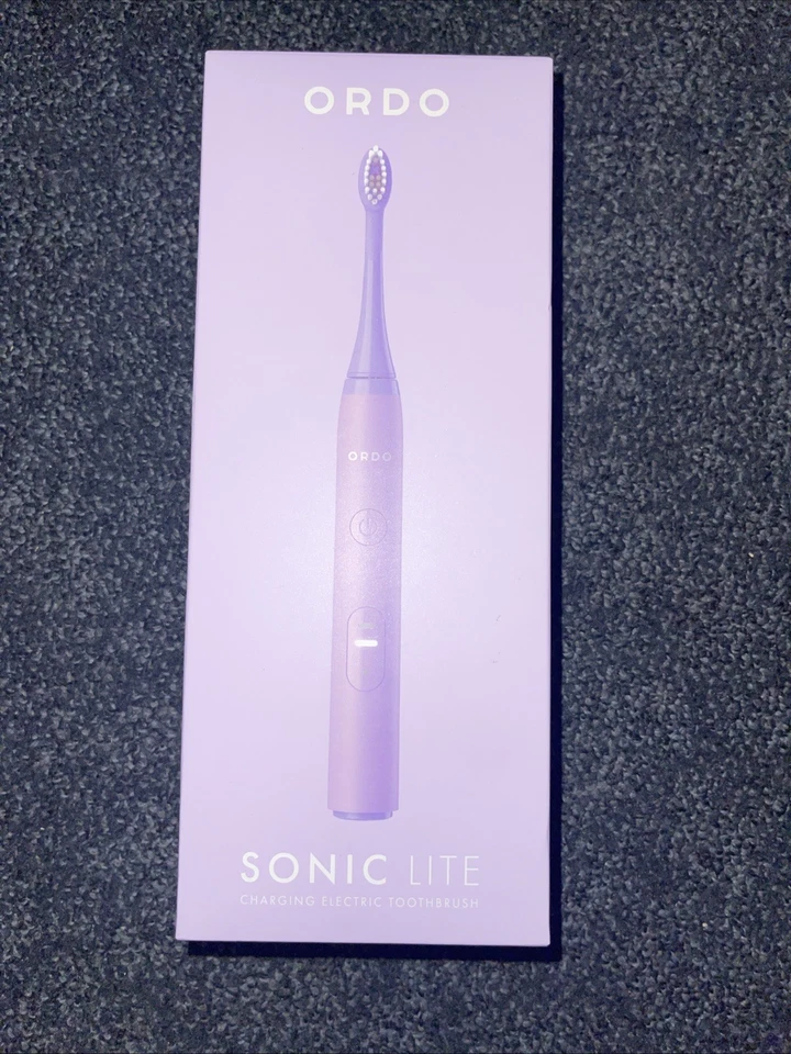 ORDO Sonic Lite Charging Electric Toothbrush - Lavender | Purple - Brand New!
