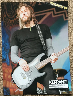 MASTODON / TROY SANDERS - 2009 full page UK magazine poster