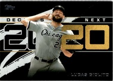 2020 Topps Decade's Next Black Lucas Giolito 297/299 Chicago White Sox #DN-21