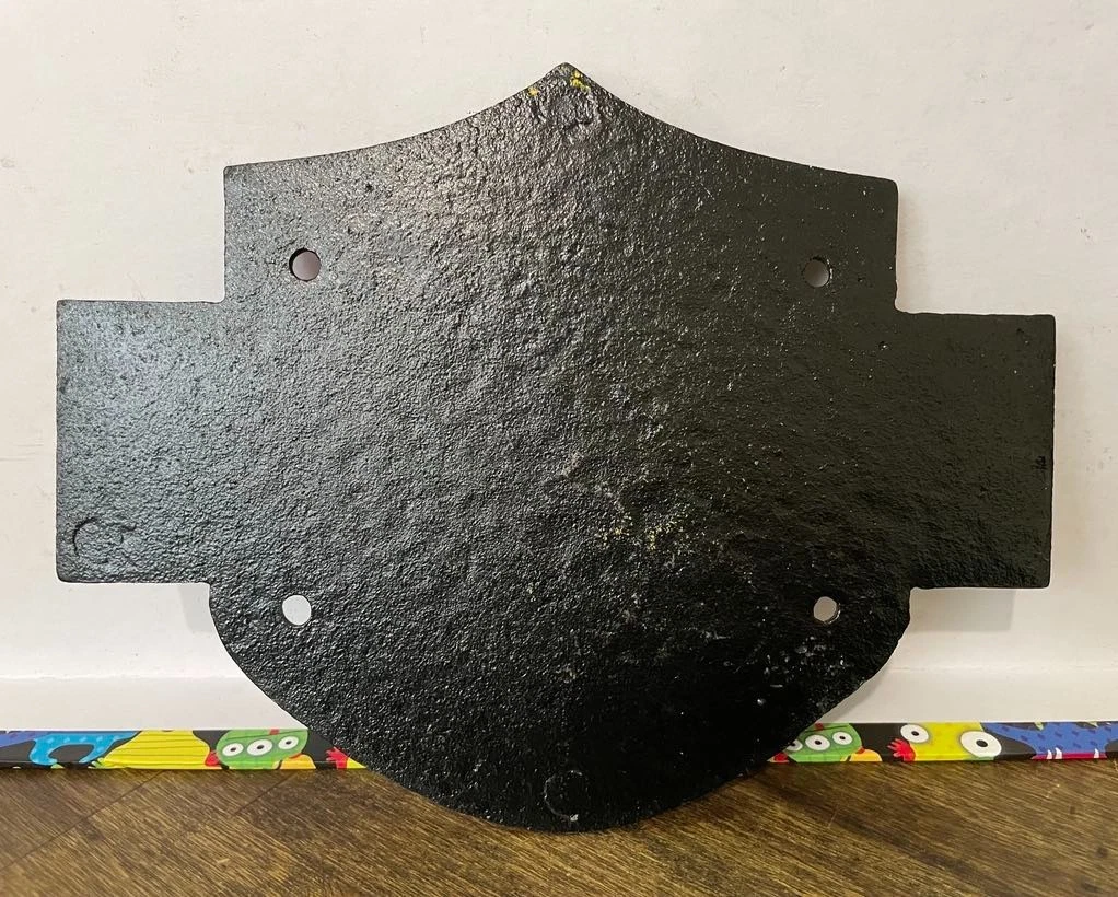 New Cast Iron Non Original Harley-Davidson Sign