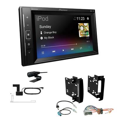 Pioneer DMH-A240DAB Autoradio Bluetooth für Chrysler Sebring 2007-2010 schwarz
