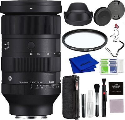 Sigma 28-105mm f/2.8 DG DN Art Lens (Sony E) w/ Accessories Bundle | 636965