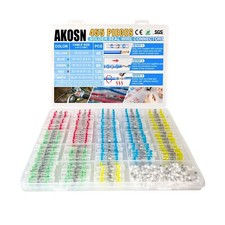 455 PCS Heat Shrink Self Soldering Butt Connector, Solder Seal Wire Connectors K