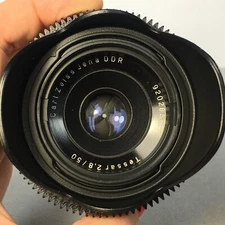 🎥 Carl Zeiss Tessar CINE mod lens 2.8/58 mm  Canon EF mount