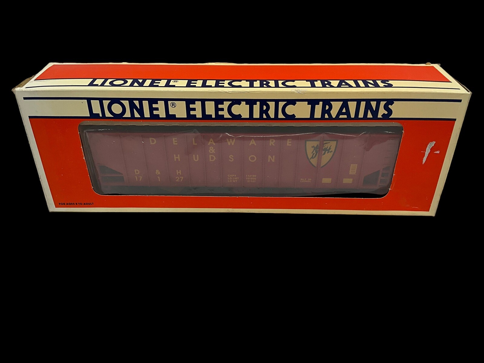 Lionel Electric Trains Delaware & Hudson Standard 0 Three Bay Hopper In