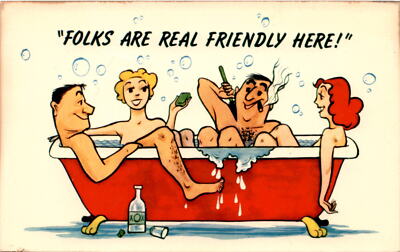 BERKELEY, CALIFORNIA, MIKE ROBERTS, U.S.A. Postcard