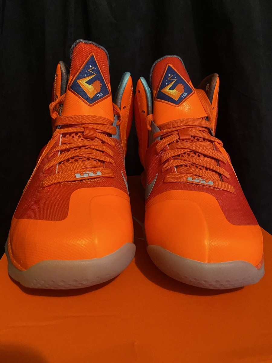 Nike Lebron 9 IX Big Bang Galaxy All Star East West Orange Nike Lebron 9 IX Big Bang Galaxy All Star East West Orange