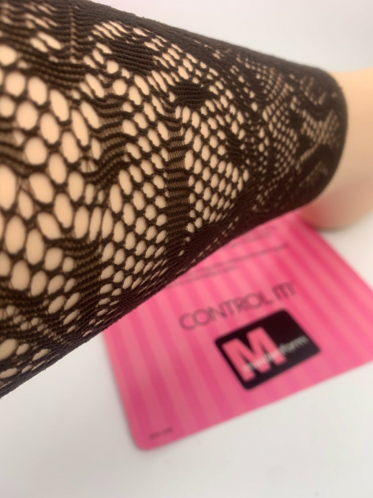 1 Maidenform Control It! Firm Control Lace Capri Shaping Tights-MEDIUM-Chocolate