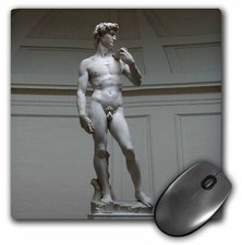 3dRose Michaelangelos David Statue MousePad