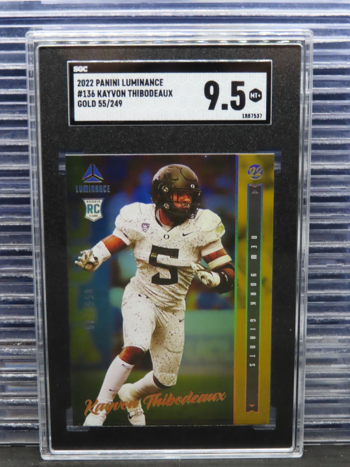 Kayvon Thibodeaux Panini Chronicles Draft Picks Phoenix #24 Gold