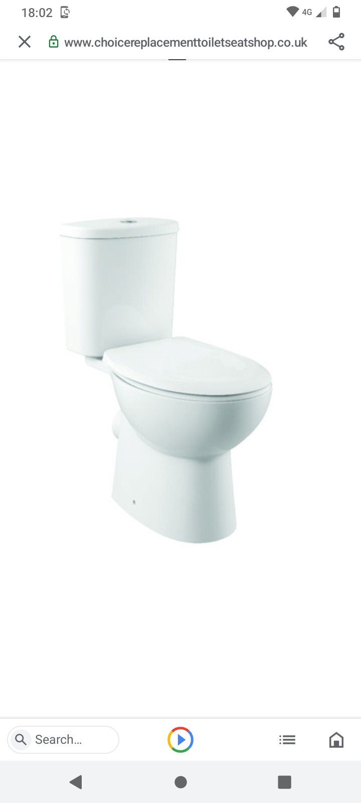 Wickes Newport Close Coupled Toilet eBay