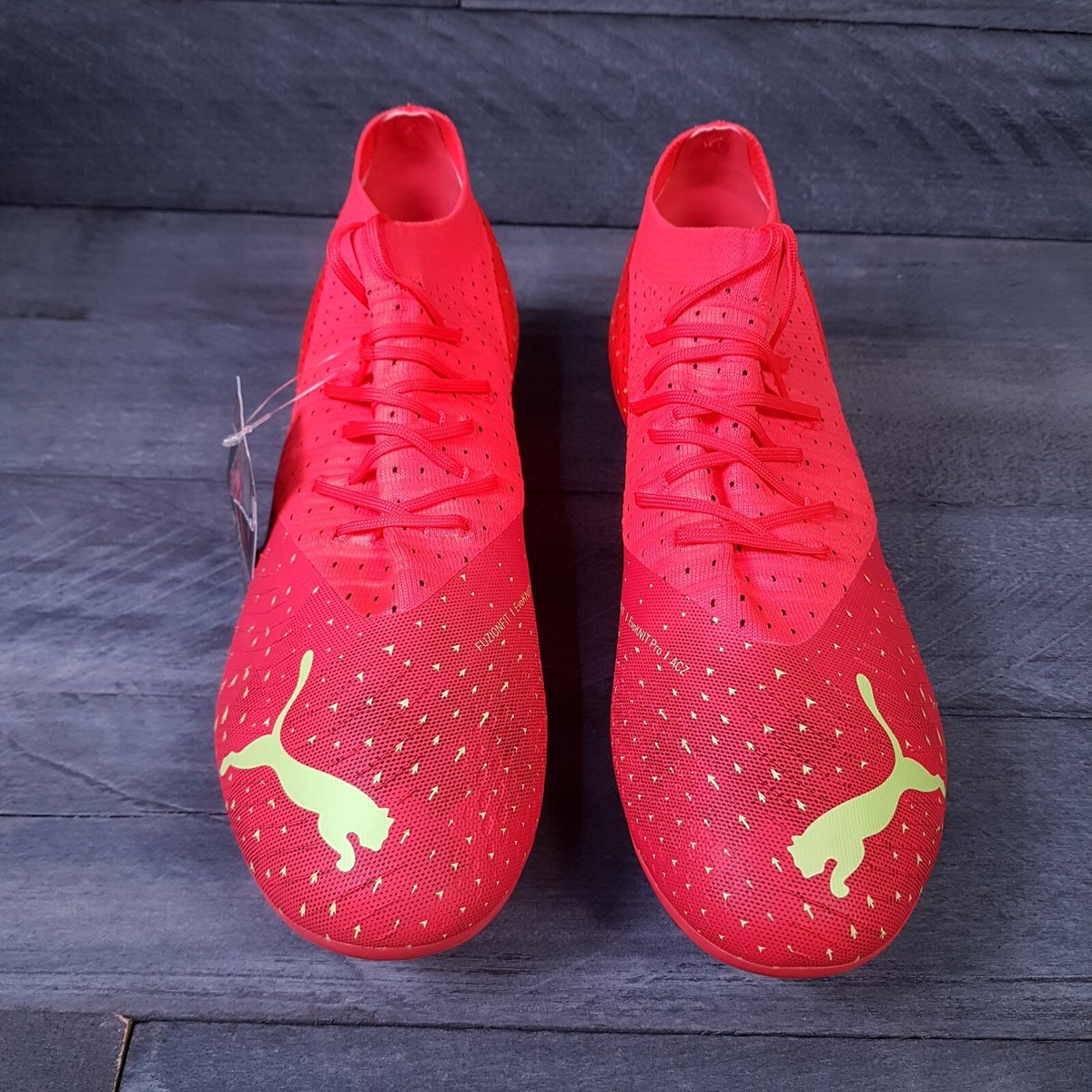 PUMA Future 3.4 FG/AG Red Synthetic Football Soccer Cleats