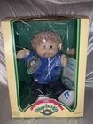 Vintage 1985 Cabbage Patch Kids BOY Doll Blue Jacket Johnny Thurston RARE  NIB