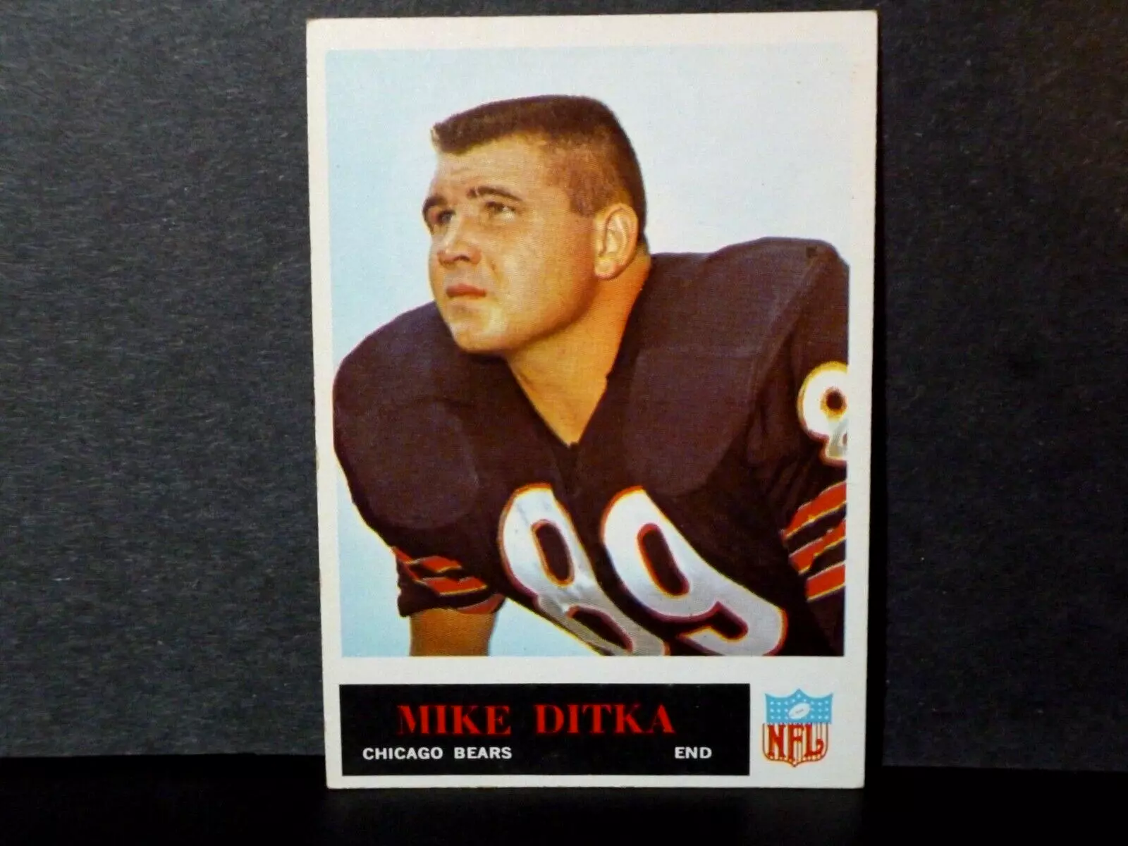 Mike Ditka trading card